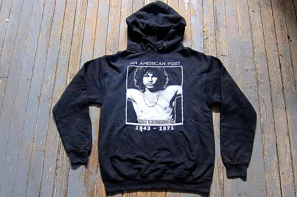 DOORS / JIM MORRISON -Vintage Hoodie - American Poet
